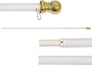 Anti - Wrap Spinning Flagpoles - Flagladyusa