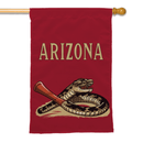 Arizona Diamondback Snake Baseball Flag - Flagladyusa