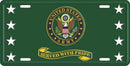 Army License Plate - Flagladyusa
