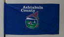 Ashtabula County Ohio Flag - 3x5 feet - Flagladyusa