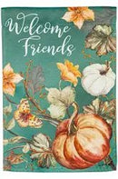 Autumn Vines Garden Suede Garden Flag - Flagladyusa