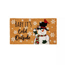 Baby It's Cold Outside Coir Mat - Flagladyusa