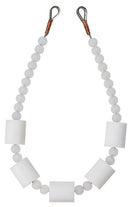 Beaded Retainer Ring Assembly (For use w/ Internal or External Halyard Applications) - Flagladyusa