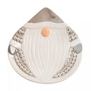 Beige Gnome 3D Small Christmas Cookie Plate - Flagladyusa