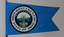 Belmont County Ohio Flag - 3x5 feet - Flagladyusa