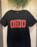 Black Softstyle 'OHIO" Tee Shirt - Flagladyusa