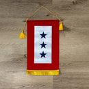 Blue Service Star Banner Flags - Flagladyusa