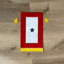 Blue Service Star Banner Flags - Flagladyusa