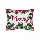 Botanical Christmas Merry Pillow - Flagladyusa