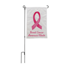 Breast Cancer Awareness Month Garden Flag - Flagladyusa