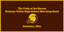 Buckeye Valley Band Banner - 3x6ft Sewn - Flagladyusa
