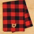 Buffalo Plaid Ohio Tea Towel - Flagladyusa