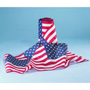 Bunting with Repeating Large U.S. Flag pattern - Polycotton - 1 ft. x 25 ft. - Flagladyusa