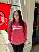 Campus Pullover, Cardinal Red - Flagladyusa