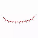 Candy Cane Felt Garland - Flagladyusa