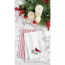 Cardinal Holly Waffle Weave Towel - Flagladyusa