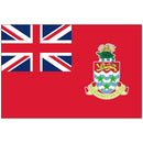 Cayman Islands Flag - Red - Flagladyusa