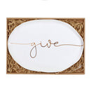 Ceramic Giving Tray - Flagladyusa