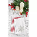 Champagne Snowflake Flour Sack Towel - Flagladyusa
