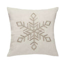 Champagne Snowflake Pillow - Flagladyusa