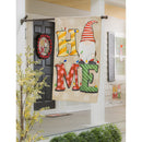 Christmas Home Gnome Burlap Flag - Flagladyusa