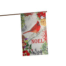 Christmas Meadow Suede Flags - Flagladyusa