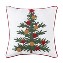 Christmas Tree Ornament Pillow - Flagladyusa