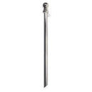 Chrome Finish 5' X 1" Aluminum Pole W/ Anti Wrap Tube - Flagladyusa