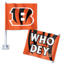 Cincinnati Bengals Car Flag - Flagladyusa