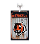 Cincinnati Bengals Metal Corrugated Tree Ornament - Flagladyusa