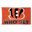 Cincinnati Bengals Who Dey Flag 3x5 ft - Flagladyusa