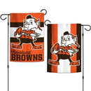 Cleveland Browns "Brownie" 2 - Sided Garden Flag 12"x18" - Flagladyusa
