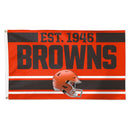 Cleveland Browns ESTABLISHED Flag - Deluxe 3' X 5' - Flagladyusa