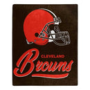 Cleveland Browns NFL ‘Signature’ Raschel Throw Blanket - Flagladyusa