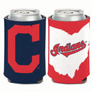 Cleveland Guardians STATE SHAPE Can Cooler 12 oz. - Flagladyusa