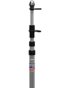 Collapsible 6ft 6in Flagpole (Tire mount sold separately) - Flagladyusa