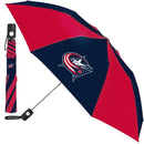 Columbus Blue Jackets Auto Folding Umbrella - Flagladyusa