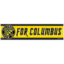 Columbus Crew Bumper Strip (3"x12") - Flagladyusa