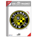 COLUMBUS CREW DIE CUT LOGO MAGNET 6.25" X 9" - Flagladyusa