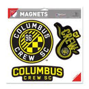 Columbus Crew SC Vinyl Magnet Set - Flagladyusa