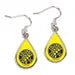 Columbus Crew Tear Drop Earrings - Flagladyusa