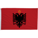 Communist Era Albanian Flag (1946 - 1992) - Flagladyusa