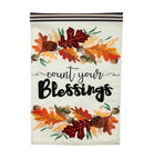 Count Your Blessings Burlap Banner - Flagladyusa