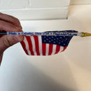 Custom 5x7 in. American Stick Flags 12 - Pack - Flagladyusa