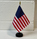Custom 5x7 in. American Stick Flags 12 - Pack - Flagladyusa