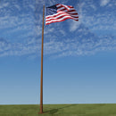 Deluxe IH Flagpoles - Flagladyusa