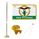Des Plaines Illinois Flags - Flagladyusa