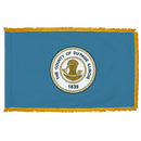 DuPage County Illinois Flag - 3x5ft Indoor w/Fringe - Flagladyusa