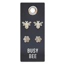 Earrings Silver - Busy Bee - Flagladyusa