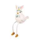Easter Bunny Bird w/ Dangling Legs Table Decor (Asst/2) - Flagladyusa